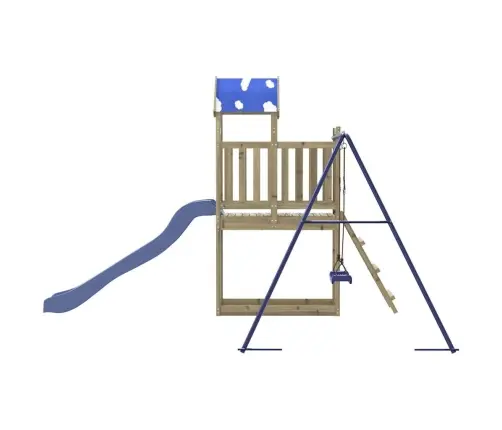 Āra Rotaļu Laukums, Impregnēts Priedes Koks Vidaxl