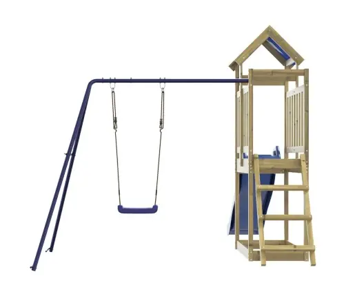 Āra Rotaļu Laukums, Impregnēts Priedes Koks Vidaxl