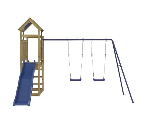 Õue Mänguväljak, Immutatud Männipuit