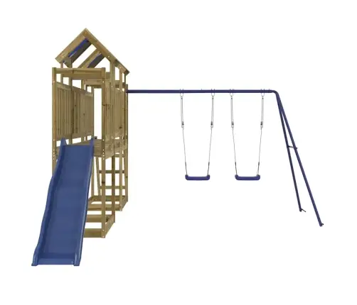 Õue Mänguväljak, Immutatud Männipuit