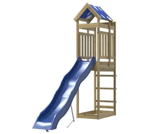 Õue Mänguväljak, Immutatud Männipuit