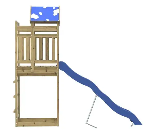 Õue Mänguväljak, Immutatud Männipuit