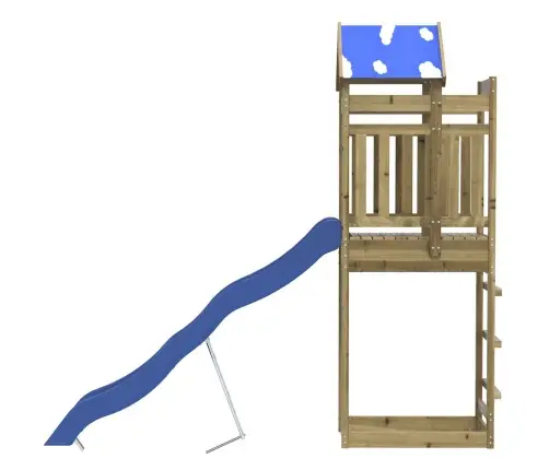 Õue Mänguväljak, Immutatud Männipuit