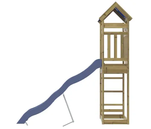 Āra Rotaļu Laukums, Impregnēts Priedes Koks Vidaxl