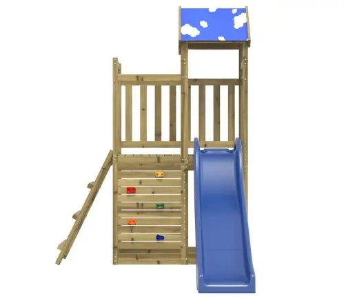 Āra Rotaļu Laukums, Impregnēts Priedes Koks Vidaxl