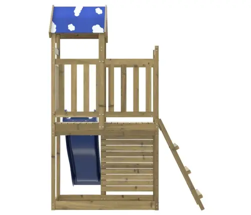 Āra Rotaļu Laukums, Impregnēts Priedes Koks Vidaxl