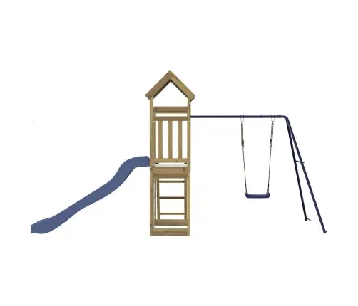 Āra Rotaļu Laukums, Impregnēts Priedes Koks Vidaxl