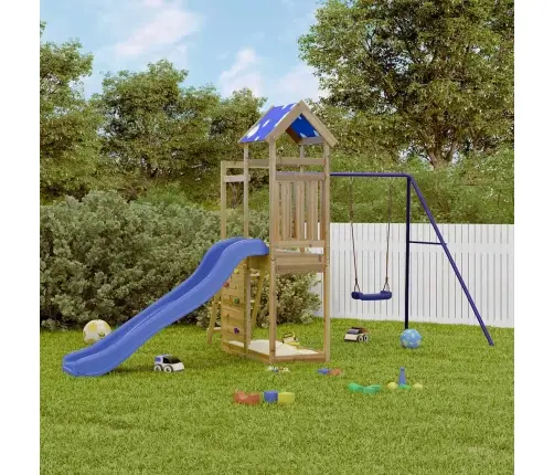 Āra Rotaļu Laukums, Impregnēts Priedes Koks Vidaxl