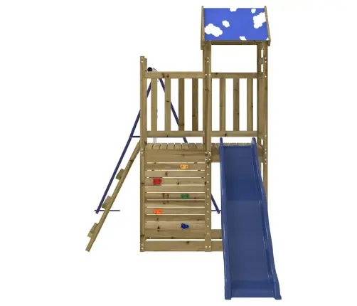 Āra Rotaļu Laukums, Impregnēts Priedes Koks Vidaxl