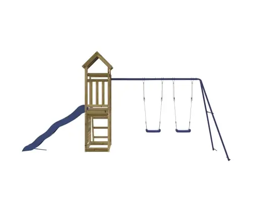 Āra Rotaļu Laukums, Impregnēts Priedes Koks Vidaxl