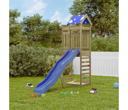 Āra Rotaļu Laukums, Impregnēts Priedes Koks Vidaxl