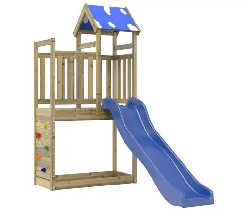 Āra Rotaļu Laukums, Impregnēts Priedes Koks Vidaxl