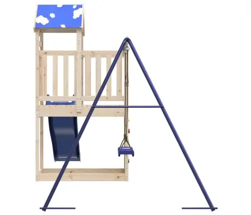 Õue Mänguväljak, Männipuit