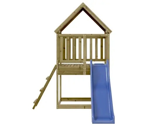 Õue Mänguväljak, Immutatud Männipuit