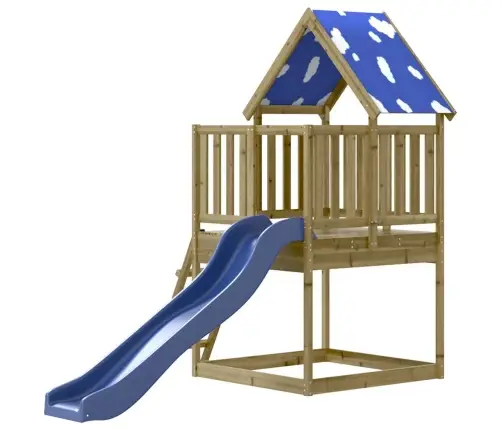 Õue Mänguväljak, Immutatud Männipuit