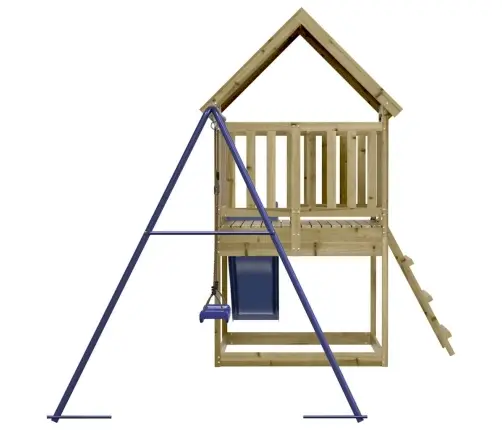 Āra Rotaļu Laukums, Impregnēts Priedes Koks Vidaxl