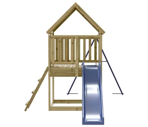 Āra Rotaļu Laukums, Impregnēts Priedes Koks Vidaxl