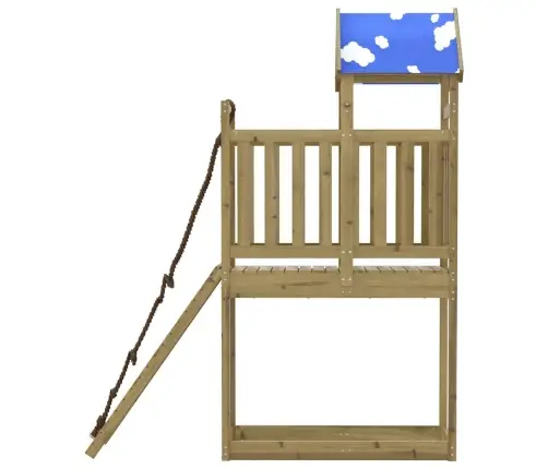 Āra Rotaļu Laukums, Impregnēts Priedes Koks Vidaxl