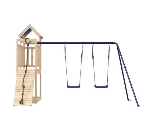 Āra Rotaļu Laukums, Priedes Masīvkoks Vidaxl