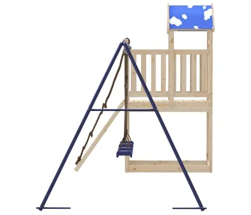 Āra Rotaļu Laukums, Priedes Masīvkoks Vidaxl