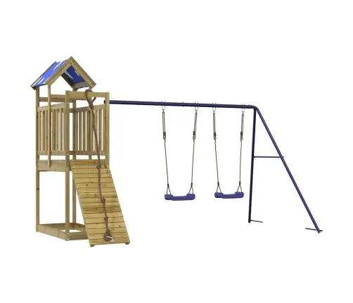 Āra Rotaļu Laukums, Impregnēts Priedes Koks Vidaxl