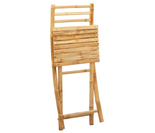 Saliekamie Dārza Krēsli, 4 Gab., 43X54X88 Cm, Bambuss Vidaxl