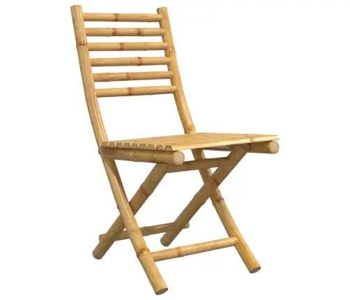 Saliekamie Dārza Krēsli, 6 Gab., 43X54X88 Cm, Bambuss Vidaxl