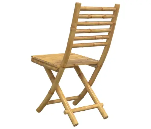 Saliekamie Dārza Krēsli, 6 Gab., 43X54X88 Cm, Bambuss Vidaxl