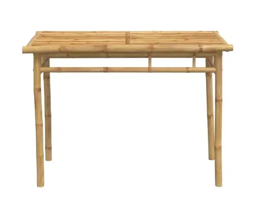 Sodo Valgomojo Baldų Komplektas, 5 Dalių, Bambukas