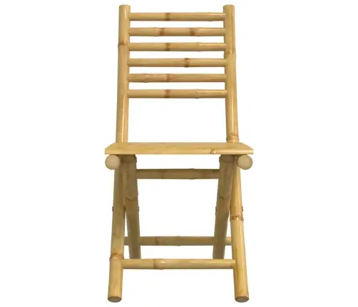 3-Daļīgs Bistro Mēbeļu Komplekts, Bambuss Vidaxl