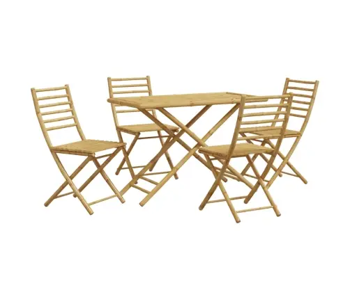 5-Osaline Aia Söögimööbli Komplekt, Bambus