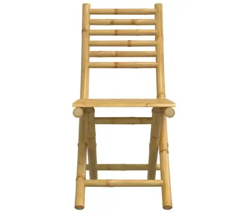 3-Daļīgs Bistro Mēbeļu Komplekts, Bambuss Vidaxl