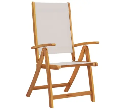 Saliekami Dārza Krēsli, 8 Gab., Akācijas Masīvkoks, Tekstilēns Vidaxl Saliekami Dārza Krēsli, 8 Gab., Akācijas Masīvkoks, Tekstilēns Vidaxl