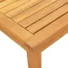 Sauļošanās Zviļņi, 2 Gb., Pelēki, Akācijas Koks, Tekstilēns Vidaxl