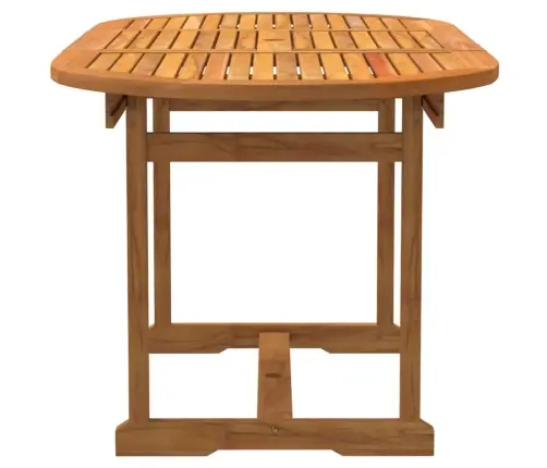 5-Daļīgs Dārza Mēbeļu Komplekts, Akācijas Masīvkoks, Tekstilēns Vidaxl