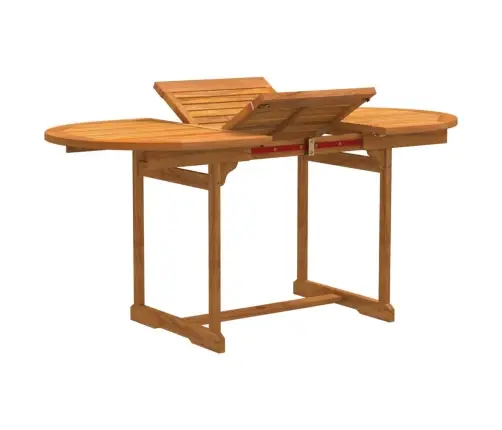 5-Daļīgs Dārza Mēbeļu Komplekts, Akācijas Masīvkoks, Tekstilēns Vidaxl