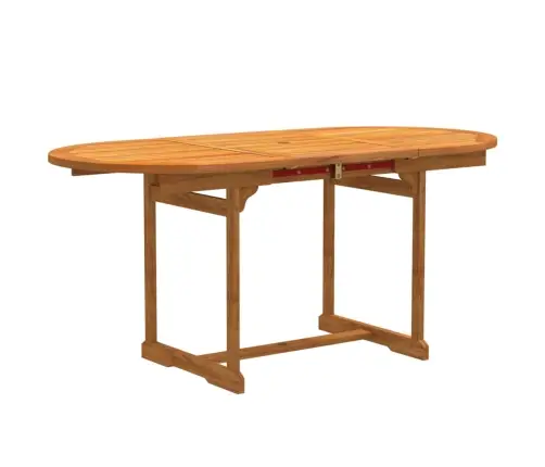 7-Daļīgs Dārza Mēbeļu Komplekts, Akācijas Masīvkoks, Tekstilēns Vidaxl