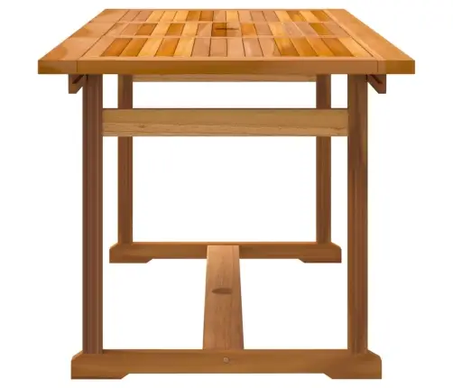 5-Daļīgs Dārza Mēbeļu Komplekts, Akācijas Masīvkoks, Tekstilēns Vidaxl