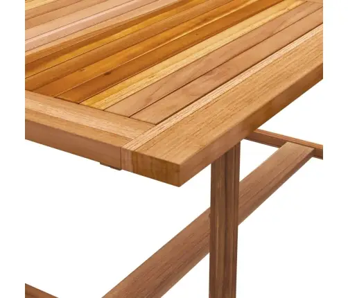 5-Daļīgs Dārza Mēbeļu Komplekts, Akācijas Masīvkoks, Tekstilēns Vidaxl