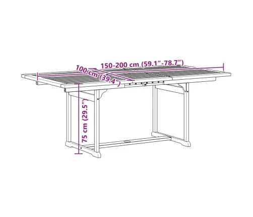 5-Daļīgs Dārza Mēbeļu Komplekts, Akācijas Masīvkoks, Tekstilēns Vidaxl
