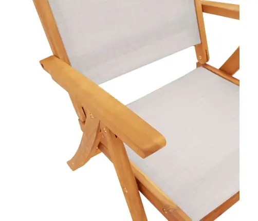 Sodo Valgomojo Komplektas, 7 Dalių, Akacija Ir Tekstilenas