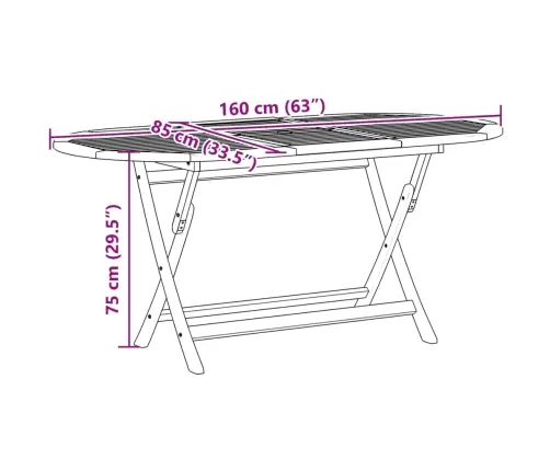 9-Osaline Aia Söögimööbli Komplekt, Akaatsiapuit Ja Tekstileen