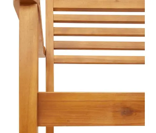 Sodo Kėdės, 8Vnt., 59X55X85cm Akacijos Medienos Masyvas