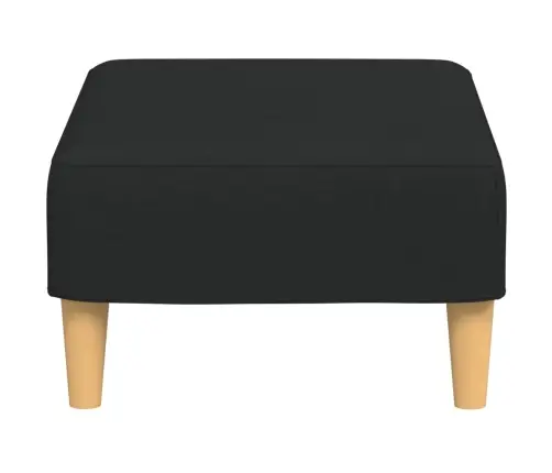 Kājsoliņš, 77X55X31 Cm, Melns Audums Vidaxl
