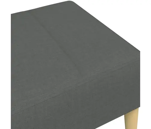 Kājsoliņš, 77X55X31 Cm, Tumši Pelēks Audums Vidaxl