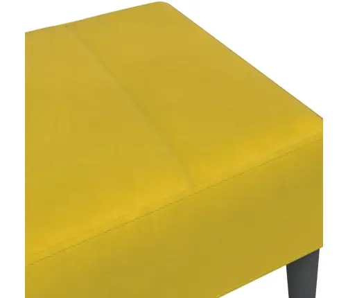 Kājsoliņš, 77X55X31 Cm, Dzeltens Samts Vidaxl Kājsoliņš, 77X55X31 Cm, Dzeltens Samts Vidaxl