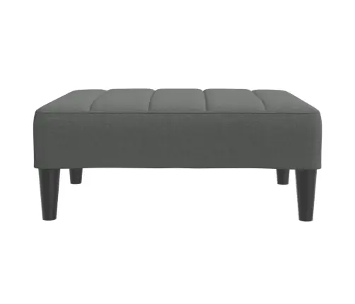 Kājsoliņš, 77X55X31 Cm, Tumši Pelēks Audums Vidaxl