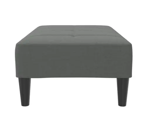 Kājsoliņš, 77X55X31 Cm, Tumši Pelēks Audums Vidaxl