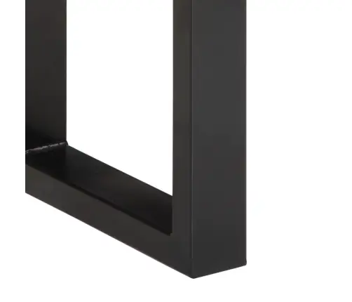 Sols, 160 Cm, Neapstrādāts Mango Masīvkoks Un Tērauds Vidaxl