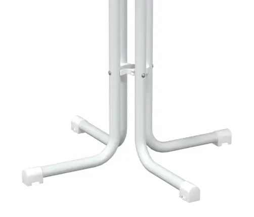 Baro Stalas, Baltas, 70X110cm Apdirbta Mediena Ir Plienas